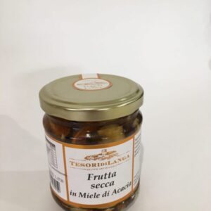 Miele di acacia con frutta secca