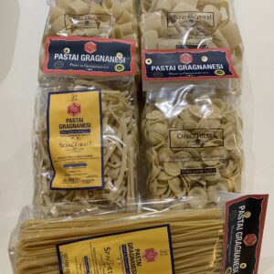 Pasta all’ uovo azienda Belli di Trevi, Pasta di Gragnano